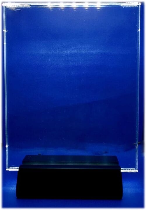8x10 Flat Crystal